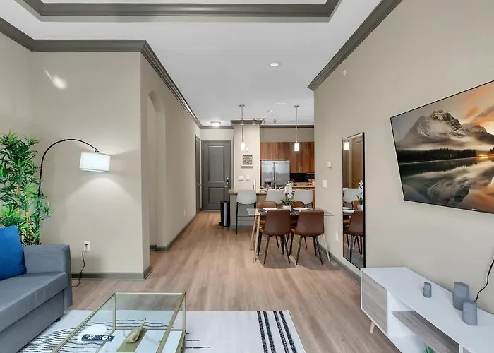 Chic 2br- Pool,gym,pkng,near Bok Ctr&arts Dstrct Tulsa